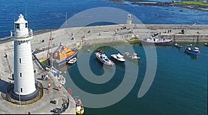 Donaghadee Lighthouse Down Northern Ireland