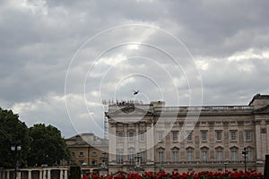 Donald Trump, London, UK, Stock Photo, 3/6/2019 - Donald Trump taking off from Buckingham palace  for UK state visit day photograp