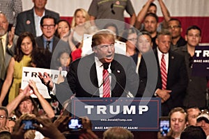 Donald Trump's first Presidential campaign rally in Phoenix