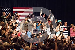 Donald Trump's first Presidential campaign rally in Phoenix