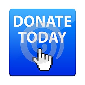 Donate today now button