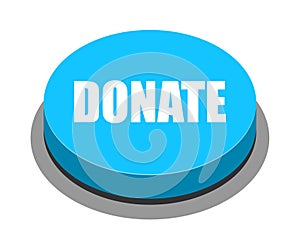 Donate button blue