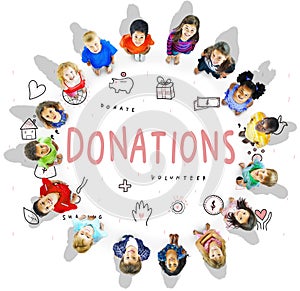 Donations Charity Foundation Support Concept