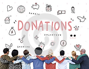 Donations Charity Foundation Support Concept