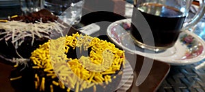 Donats and the coffee