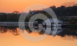 Donau at dusk (HDR)