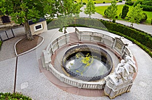 Donauquelle - the source of the Danube river, Donaueschingen, Germany