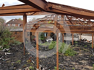 Doncaster abandoned building