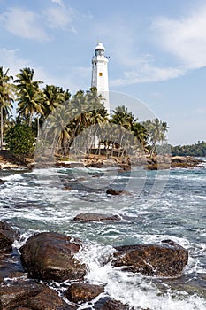 Dondra Head Lighthouse, landscape.