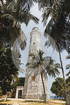 Dondra Lighthouse - Highest Lighthouse on Island Sri Lanka, Near the City of Matara.