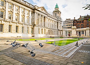 Donegall Square in Belfast