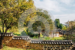 Dongchundang Historical Park in Daejeon, Korea