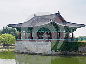 Donggung Palace and Wolji Pond in Gyeongju photo