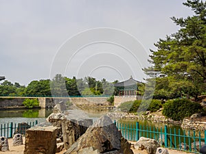 Donggung Palace and Wolji Pond in Gyeongju photo