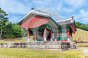 Donggureung royal tomb complex near Seoul, Republic of Korea