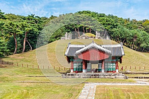 Donggureung royal tomb complex near Seoul, Republic of Korea
