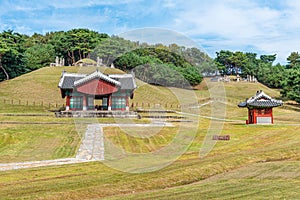 Donggureung royal tomb complex near Seoul, Republic of Korea