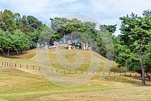 Donggureung royal tomb complex near Seoul, Republic of Korea