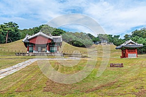 Donggureung royal tomb complex near Seoul, Republic of Korea