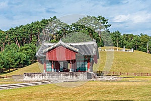 Donggureung royal tomb complex near Seoul, Republic of Korea