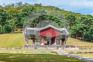 Donggureung royal tomb complex near Seoul, Republic of Korea