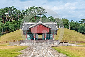 Donggureung royal tomb complex near Seoul, Republic of Korea