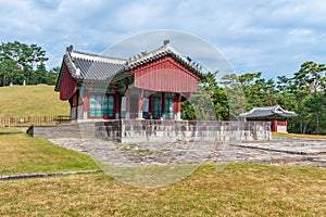 Donggureung royal tomb complex near Seoul, Republic of Korea