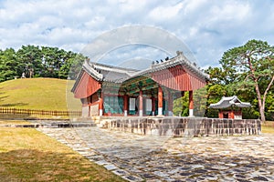 Donggureung royal tomb complex near Seoul, Republic of Korea