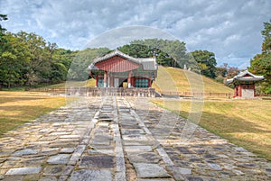 Donggureung royal tomb complex near Seoul, Republic of Korea