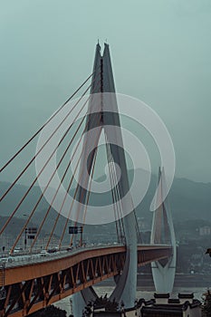 Dongshuimen bridge in Chongqing photo