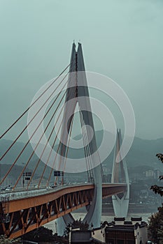 Dongshuimen bridge in Chongqing photo