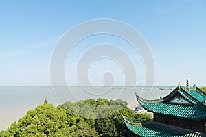 Dongting lake landscape photo