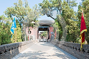 Dongyue Temple. a famous historic site in Pu County, Shanxi, China.