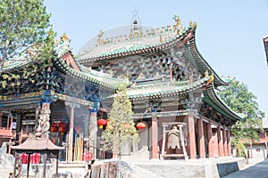 Dongyue Temple. a famous historic site in Pu County, Shanxi, China.