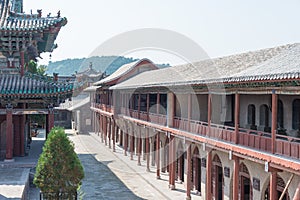 Dongyue Temple. a famous historic site in Pu County, Shanxi, China.