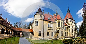 Donji Miholjac castle panorama, Croatia