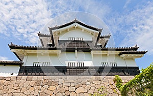 Donjon of Shirakawa Komine Castle, Fukushima Prefecture, Japan photo