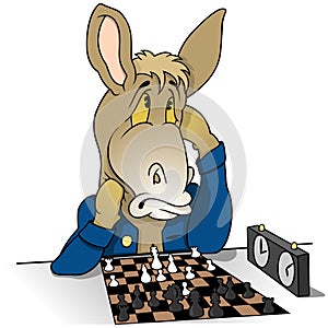 Donkey Chessplayer