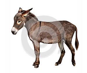 The donkey Equus asinus