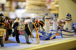 Donkey toy in the store in Larnaca, Cyprus photo