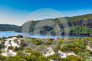 Donnelly river mouth and beach at Pemberton WA