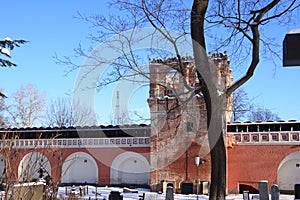 Donskoy Monastery surrounding wall