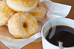 donut and coffee