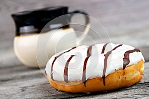 Donut with coffee