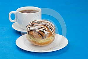 Donut and cup