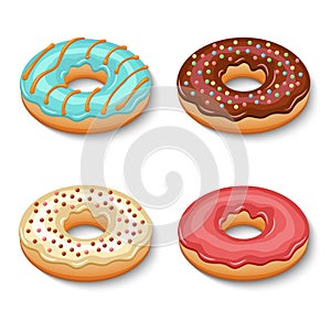 Donut dessert set