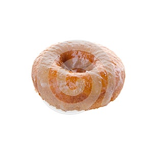 Donut or donut with concept on a background