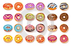 Donut icon set