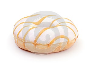 Donut isolated on white