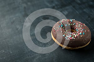 Donut with sprinkles